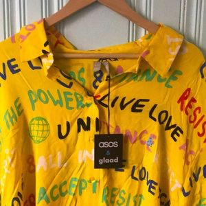 RARE FIND asos & glaad LIMITED EDITION shirt